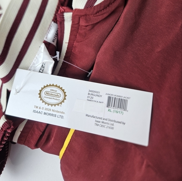 Official mario Kart Bomber Jacket 15/17 juniors - Picture 4 of 10